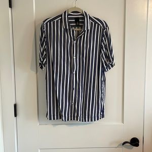 Short Sleeve Camp Button Down Shirt